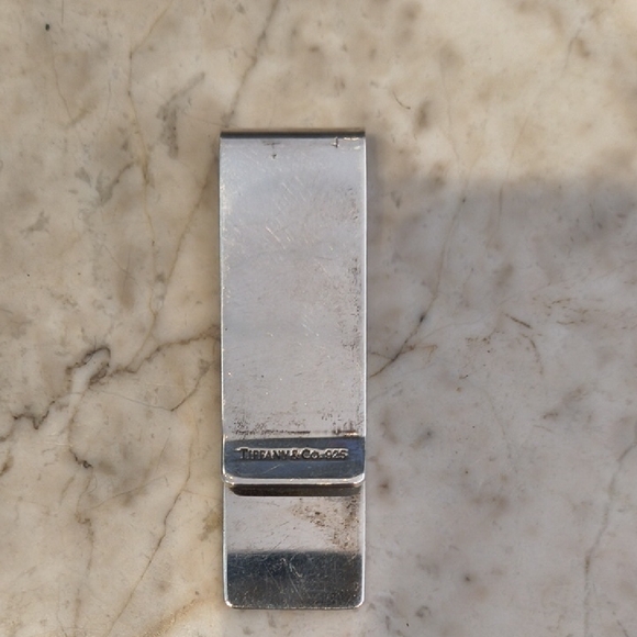 Tiffany & Co. Sterling Silver Money Clip - Shiny Silver Finish - Picture 2 of 4